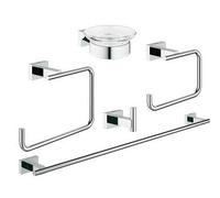 Grohe Essentials conjunto de accesorios 5 en 1 StarLight Chrome 40758001
