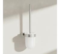 Grohe Essentials Cube Escobillero de pared Supersteel Infinity Finish, 40513DC1