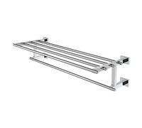 Grohe Essentials Cube - Toallero múltiple, 600 mm, fijación empotrada (Ref. 40512001) Cromo