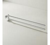 Grohe Essentials Cube Toallero Supersteel Infinity Finish, 40624DC1