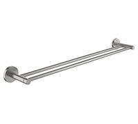 Grohe Essentials - doble de toalla Soporte, SuperSteel, 40802dc1 Ref. 40802DC1
