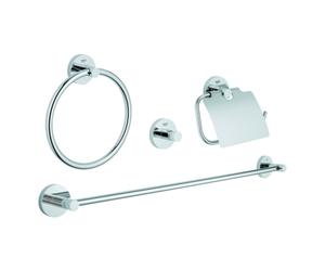 Grohe Essentials juego de baño 4 en 1 cromado, 40776001