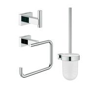 Grohe Essentials kit de accesorios 3 en 1 StarLight Chrome 40757001