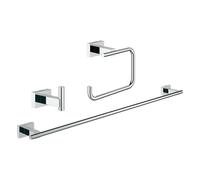 Grohe Essentials kit de accesorios 3 en 1 StarLight Chrome 40777001