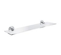 Grohe Essentials - Repisa de cristal, color Cromo (Chrome), 145 x 380 x 530 mm, Diametro 54 mm (Ref.40799001)