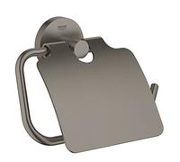 Grohe Essentials - Sujetador de papel con cubierta Brushed Hard Graphite