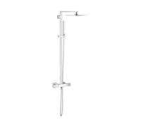 Grohe Euphoria Cube conjunto de ducha a pared con termostato con rociador con efecto lluvia StarLight Chrome 26087000