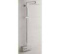 Grohe Euphoria Cube conjunto de ducha a pared con termostato con rociador con efecto lluvia StarLight Chrome 26087000