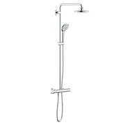 Grohe 27296001 Euphoria 180 - Sistema de ducha de Masaje con termostato, alcachofa de 180 mm y teleducha tres chorros de 110 mm