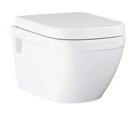 Grohe Euro Ceramic taza de inodoro suspendido sin reborde blanco 39703000