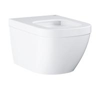 Grohe Euro Ceramic taza de inodoro suspendido sin reborde con descarga de remolino blanco 39328000