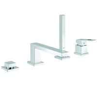 Combinación de bañera Grohe Eurocube de 4 orificios para una mano