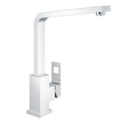 GROHE Eurocube monomando de fregadero, con caño alto, 31255000, Color: cromado