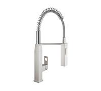 Grohe Eurocube grifo de cocina de pie SuperSteel 31395DC0