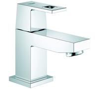 Grohe Eurocube grifos de agua estancada, tamaño XS, sin desagüe automático, proyección 89mm, cromo, 23137000