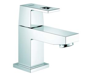 Grohe Eurocube grifos de agua estancada, tamaño XS, sin juego de desagüe, proyección 89mm, cromo, 23137000