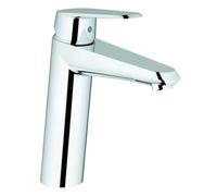 Grohe Eurodisc Cosmopolitan Mezclador monomando de lavabo, tamaño M, sin juego de desagüe, 142 mm de proyección, cromo, 23449002