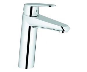 Grohe Eurodisc Cosmopolitan Mezclador monomando de lavabo, tamaño M, sin juego de desagüe, 142 mm de proyección, cromo, 23449002
