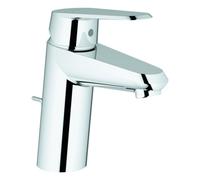 Grohe Eurodisc Cosmopolitan mezclador monomando de lavabo, tamaño S, 116mm de proyección, juego de desagüe, 3319020E