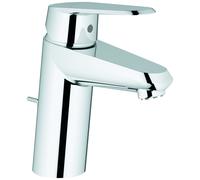 Grohe Eurodisc Cosmopolitan Mezclador monomando de lavabo, tamaño S, baja presión, proyección de 116 mm, desagüe automático, cromo, 33177002