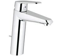 Grohe Eurodisc Cosmopolitan Mezclador monomando de lavabo, tamaño M, 142 mm de proyección, juego de desagüe, 23448002