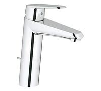 Mezclador monomando de lavabo Grohe Eurodisc-Cosmopolitan DN 15, tamaño M, montaje de un orificio, con juego de desagüe, 23448002