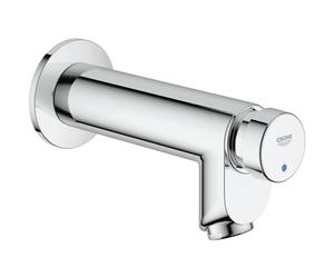 Grohe Euroeco grifo de lavabo a pared pulsador StarLight Chrome 36266000