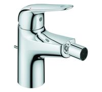 Grohe Euroeco Mezclador monomando para bidé, 111 mm de proyección, juego de desagüe de plástico, 23263001