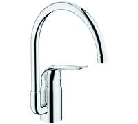Grohe Euroeco Special Mezclador monomando de fregadero, 223 mm de saliente, orientable, 32786000