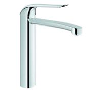 Grohe Euroeco Special Mezclador monomando de lavabo, tamaño XL, proyección de 217 mm, orientable, sin juego de desagüe, 30208000