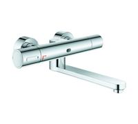 Grohe Eurosmart Cosmopolitan E Electrónica especial de infrarrojos para lavabos murales, alimentación de red, mezclador, termostato, 287 mm de proyección, 36454000