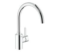 Grohe Eurosmart Cosmopolitan - Grifo de cocina 1/2", acabado cromo, caño alto, 354 mm (Ref. 32843000)