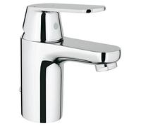 Grohe Eurosmart Cosmopolitan Mezclador monomando para lavabo, tamaño S sin residuos, EcoJoy con cadena retráctil, 3282700E