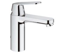 Grohe Eurosmart Cosmopolitan - Grifo de Lavabo con Cadenilla, acabado cromado, tamaño M, 168 mm, (1/2") (Ref.23326000)