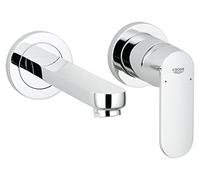 Grohe Eurosmart Cosmopolitan - Grifo de lavabo mural 1/2" Tamaño S, color cromo (Ref.19381000)