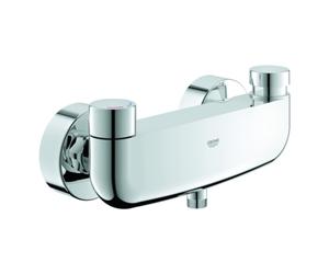 Grohe Eurosmart CT Mezclador de ducha de cierre automático, con mezclador, para montaje en superficie, limitador de temperatura, 36320000