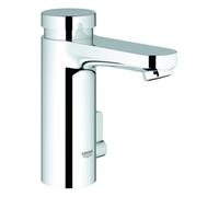 Grohe Eurosmart CT mezclador de lavabo de cierre automático, con mezclador, proyección de 105 mm, limitador de temperatura, sin juego de desagüe, 36317000