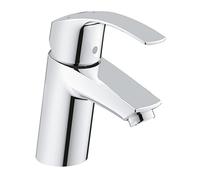 Grohe Eurosmart - Grifo de lavabo 1/2", tamaño S, cartucho de 35 mm, tecnología EcoJoy, acabado cromado StarLight. (Ref. 32154002)