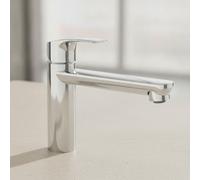 Grohe Eurosmart Monomando de fregadero 1/2" MEDIUM Chrome, 30463000