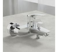 Mezclador monomando de bañera Grohe Eurosmart, proyección 188mm, montaje en pared, 33300003, Color: cromado