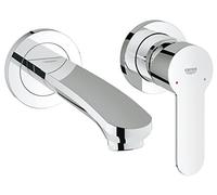 Grohe Eurostyle Cosmopolitan - Grifo de lavabo mural 1/2" Tamaño S, color cromo (Ref.19571002)