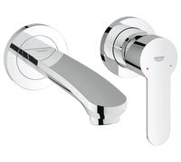 Mezclador para lavabo Grohe Eurostyle de 2 orificios, manija de palanca cerrada, 29097003