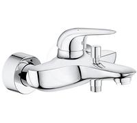Mezclador de baño de una mano Eurostyle de Grohe, manija de palanca cerrada, 23726003