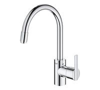 Grohe Feel - Grifo de fregadero con salida extraíble, cromo 32671002