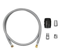 Grohe - Flexo de Ducha Flexible (Ref. 48293000), Plateado/ Negro