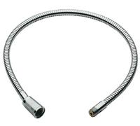 Grohe - Flexo metálico para grifos Europlus de cocina, color cromo, 1/2"xM15x860mm (Ref.46104000)