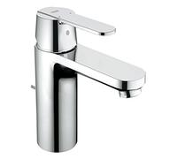 Grohe Get - Grifo de lavabo monomando M (vaciador automático, cartucho de cerámica de 35 mm, menor consumo de agua con caudal 5,7 l/min, fácil instalación, altura 159 mm), cromo, 23454000