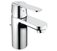Grohe Get - Grifo de lavabo monomando S (vaciador automático, cartucho de cerámica de 35 mm, menor consumo de agua con caudal 5,7 l/min, fácil instalación, altura 139 mm), cromo, 32883000