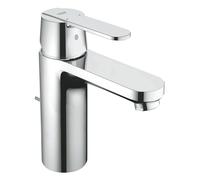 Grohe Get - Grifo de lavabo monomando M (vaciador automático, cartucho de cerámica de 35 mm, menor consumo de agua con caudal 5,7 l/min, fácil instalación, altura 159 mm), cromo, 23454000