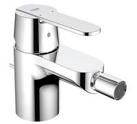 Grohe Get QuickFix- Grifo de bidé monomando (vaciador automático, menor consumo de agua, instalación rápida, altura 123mm), cromo, 32885000